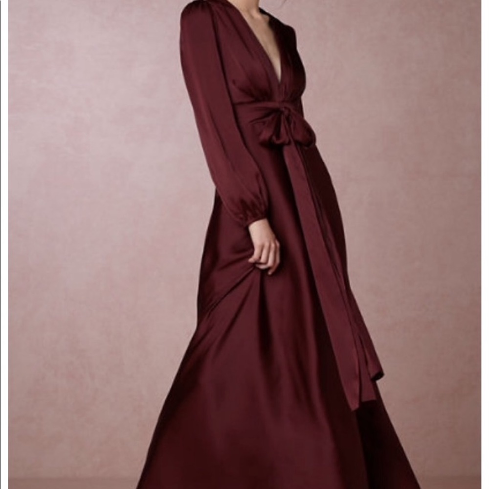 Jill Jill Stewart long sleeve long length dress from BHLDN